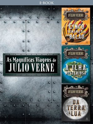 cover image of As magníficas viagens de Júlio Verne